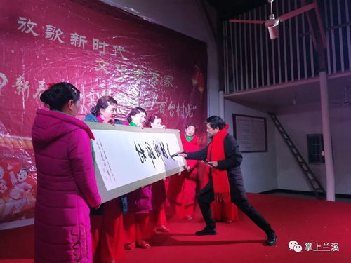 放歌新時代，文化進萬家——2019新春系列文化活動百臺村晚走進蘭溪紀實